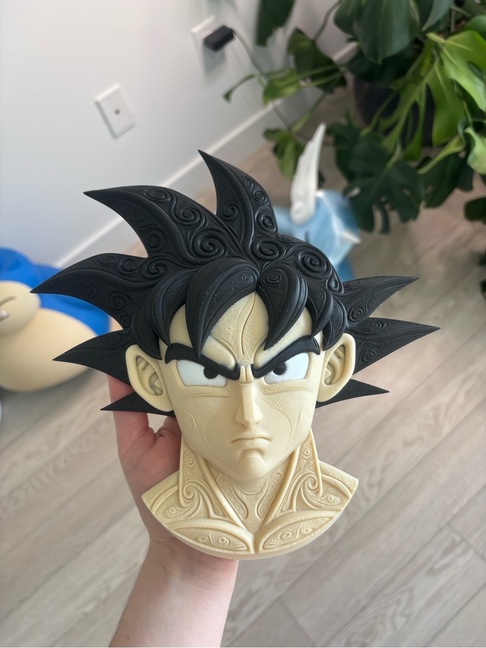 Goku dragon balls wall art